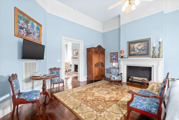 a bathroom with a bathtub and a sink