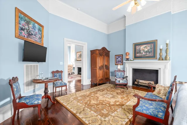 a bathroom with a bathtub and a sink