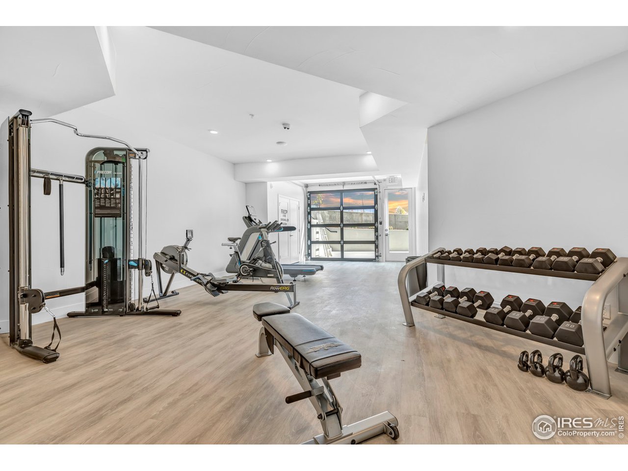 3261 Airport Road, Unit 204 Boulder, CO 80301 - Photo 22 of 36 a view of a room with gym equipment