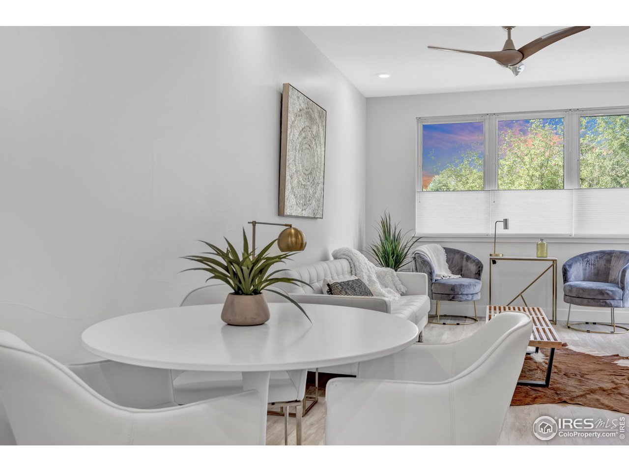 3261 Airport Road, Unit 204 Boulder, CO 80301 - Photo 10 of 36 a dining room with furniture and window