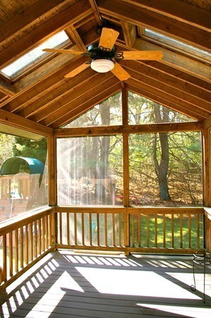 59 Joyce Road Framingham, MA 01701 - Photo 11 of 30 a view of porch with wooden floor