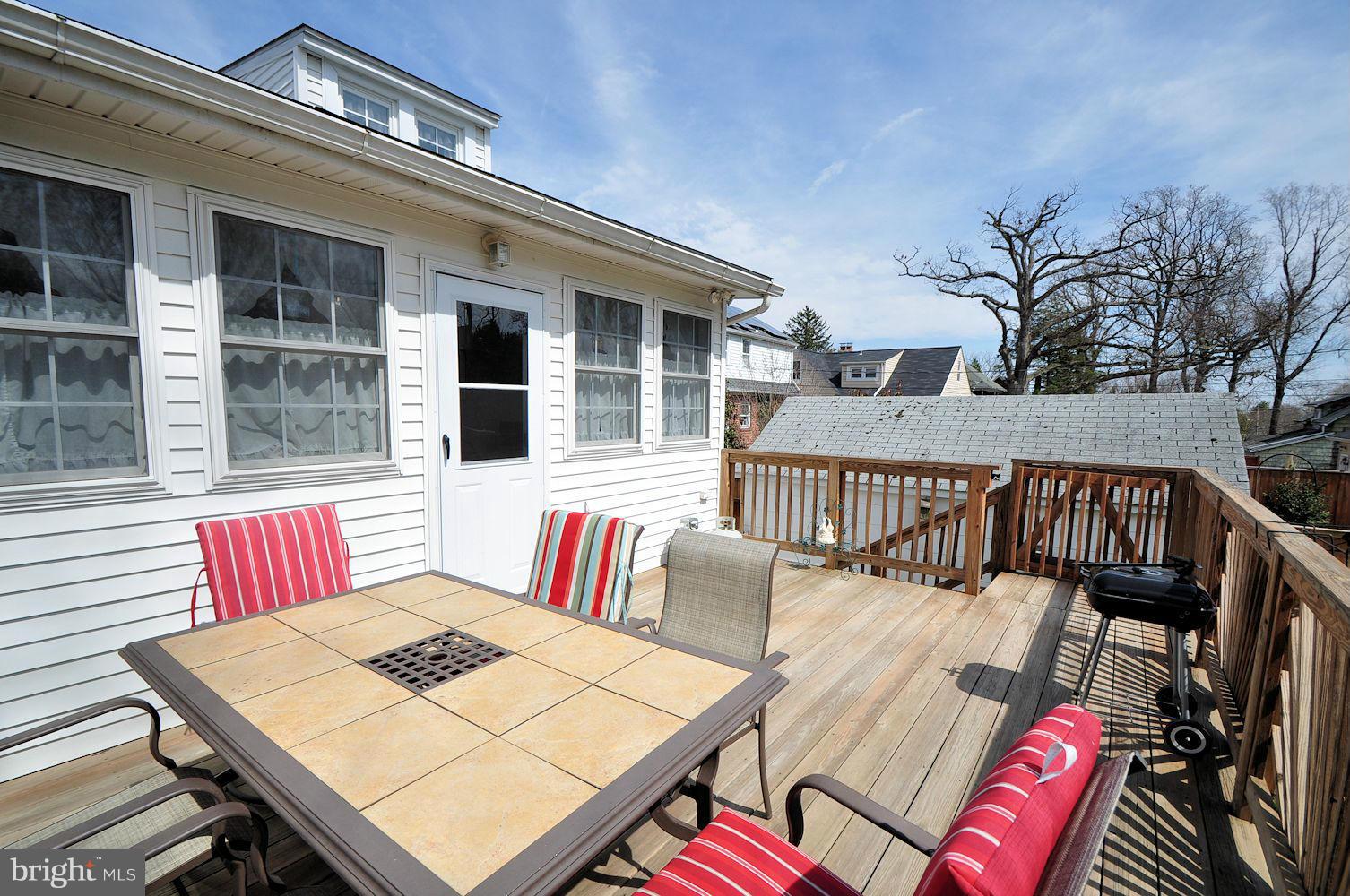 642 Coleraine Road Baltimore, MD 21229 - Photo 5 of 26 a view of a patio on the deck