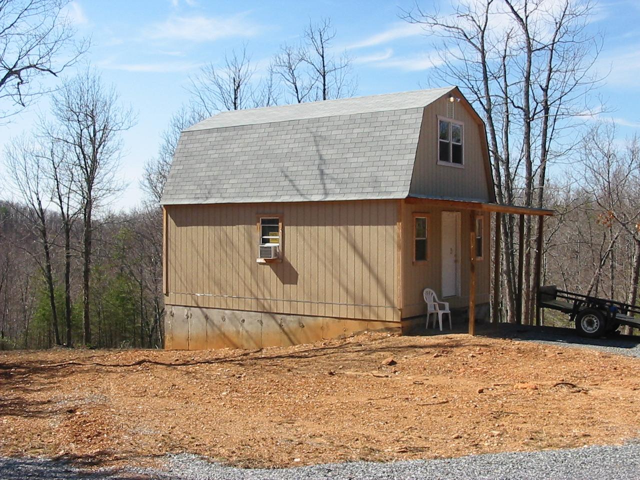 5555 Carters Mill Road Huddleston, VA 24104 - Photo 9 of 10 Cabin Side View 1