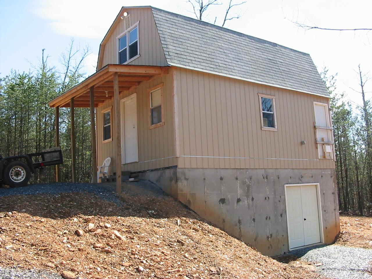 5555 Carters Mill Road Huddleston, VA 24104 - Photo 10 of 10 Cabin Side View 2