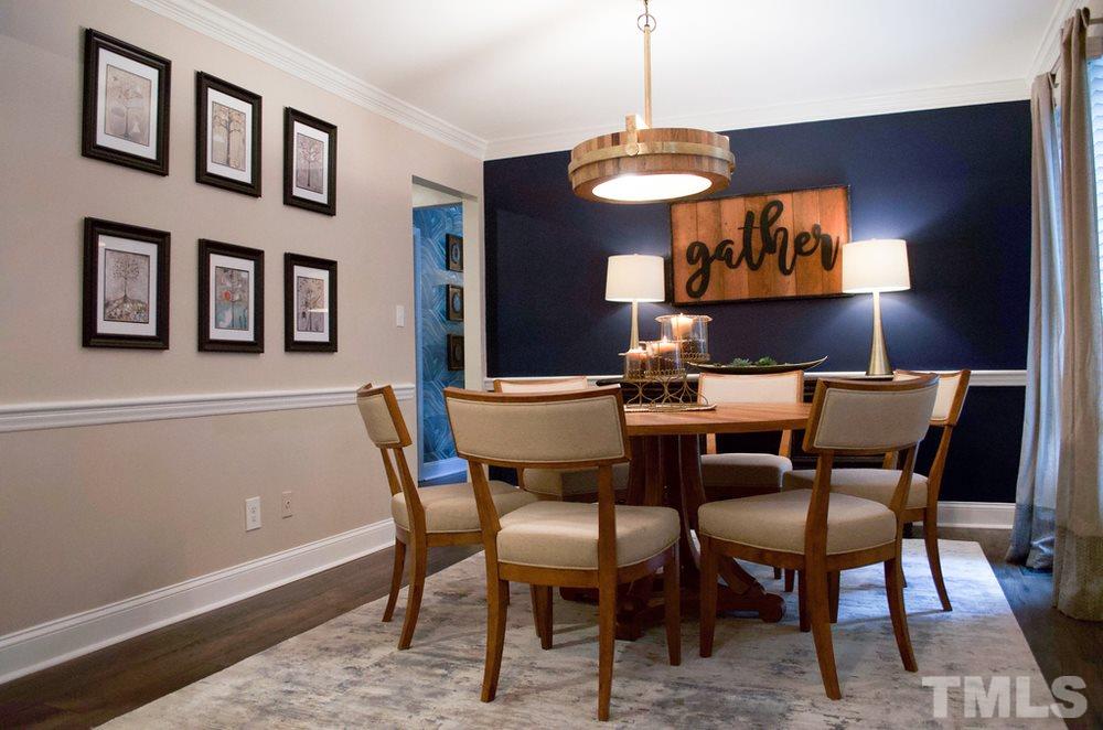 8709 Sleepy Creek Drive Raleigh, NC 27613 - Photo 5 of 28 Gather in the Dining Room