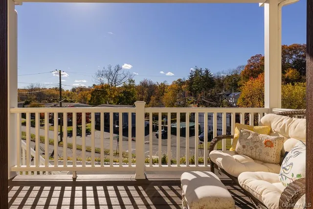 a view of front door deck and deck