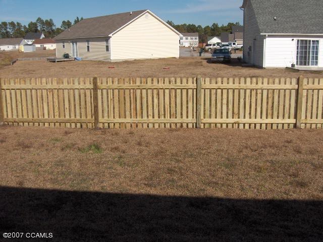 208 Foxhall Road Newport, NC 28570 - Photo 12 of 14 Looking Out to Backyard