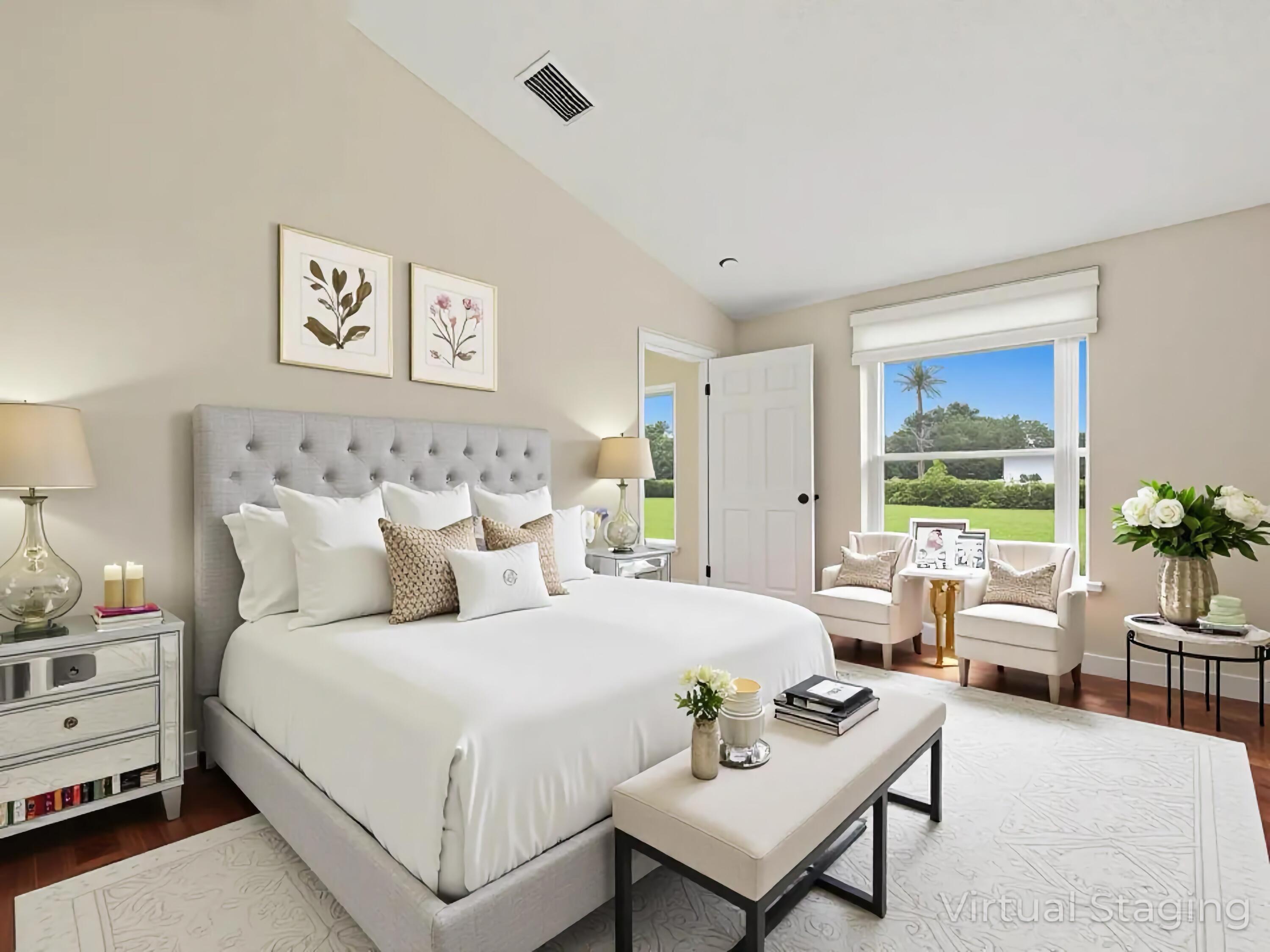 17770 93rd Road North The Acreage, FL 33470 - Photo 19 of 27 Primary Bedroom Staged