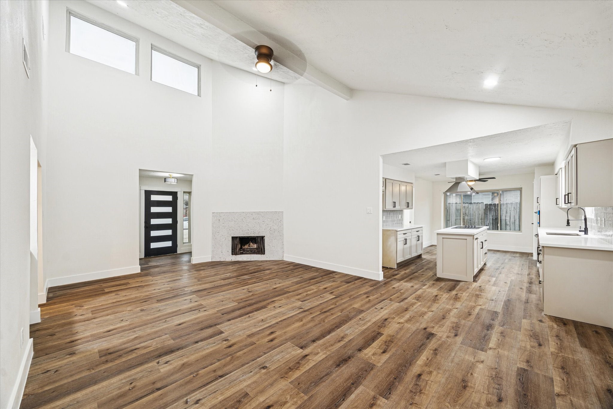 3623 Acorn Way Lane Spring, TX 77389 - Photo 9 of 25 a view of a big room with wooden floor and windows