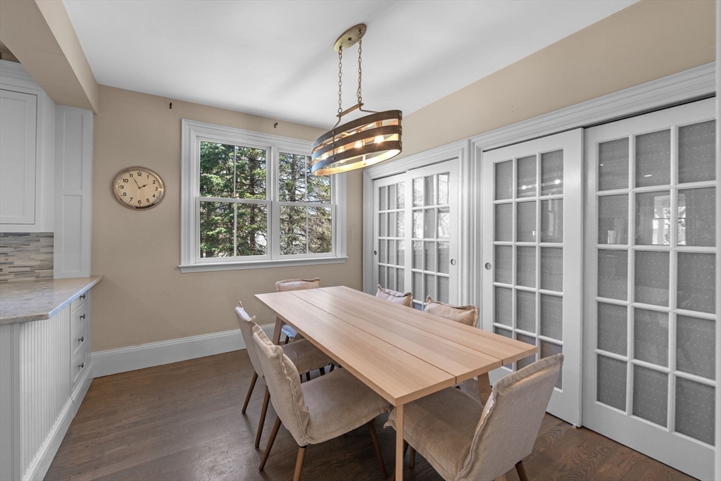 90 Puritan Road Swampscott, MA 01907 - Photo 15 of 42 a view of a dining room with furniture window and outside view
