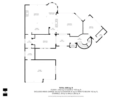 a picture of a room with a table and white