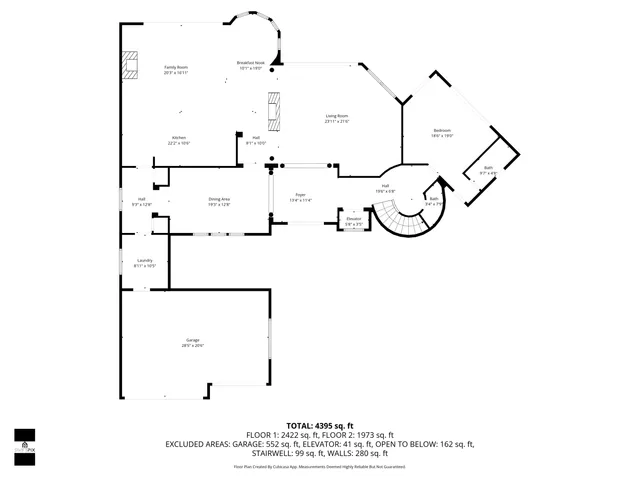 a picture of a room with a table and white