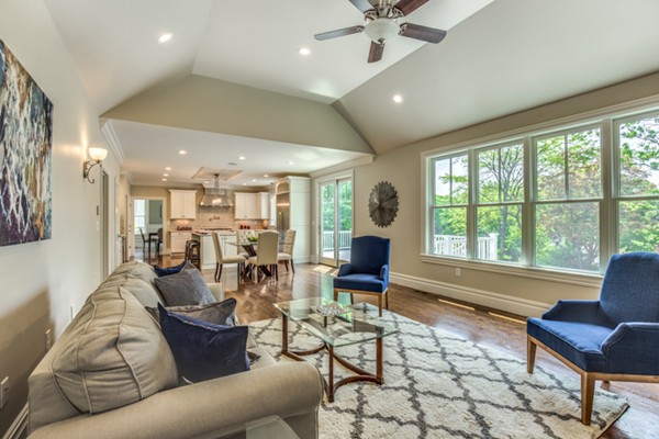 14 Hamblen Street Lexington, MA 02421 - Photo 15 of 29 a living room with furniture and a large window