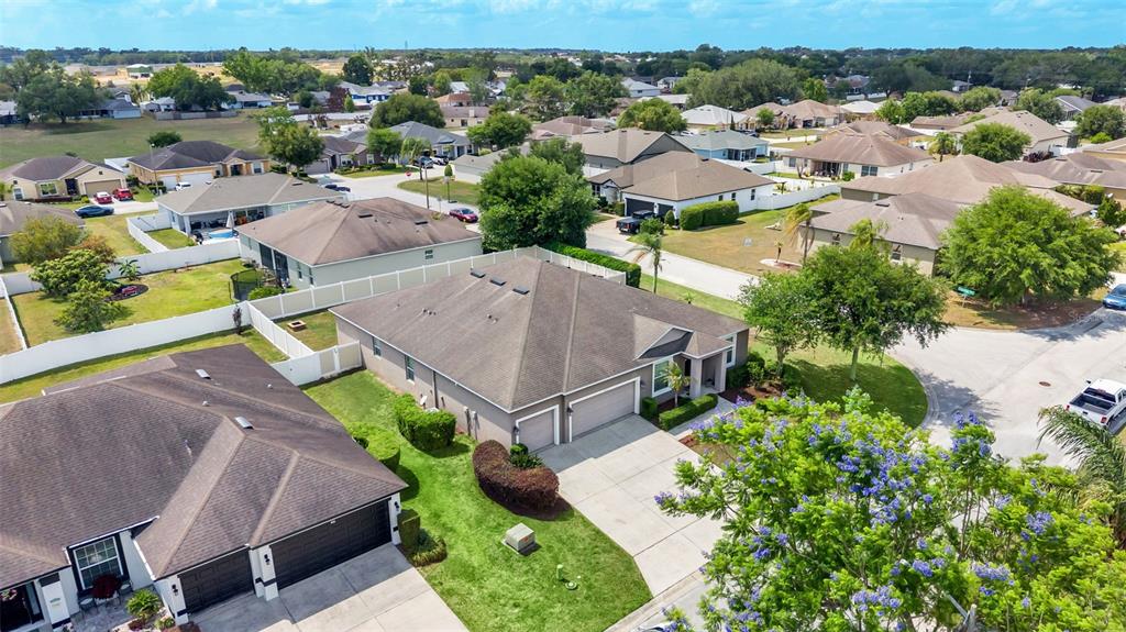 4105 Berkshire Loop Lakeland, FL 33813 - Photo 39 of 41 an aerial view of a house with a garden