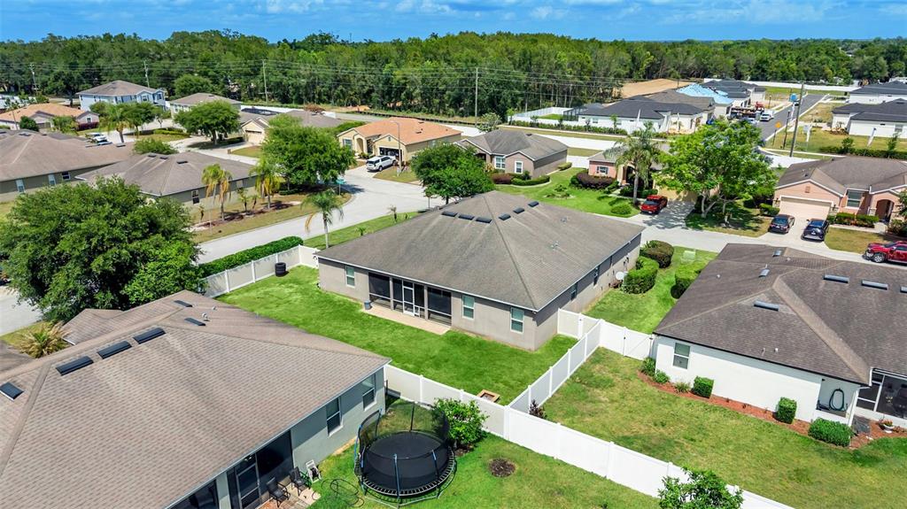4105 Berkshire Loop Lakeland, FL 33813 - Photo 41 of 41 an aerial view of a house with garden space and street view
