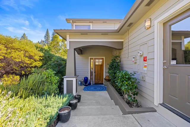 a view of cabinet with open kitchen