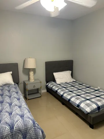 a bathroom with a window