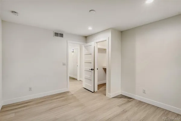 a view of empty room