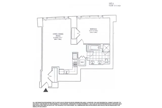 $1,135,000 | 70 Little West Street, Unit 21A | Battery Park City