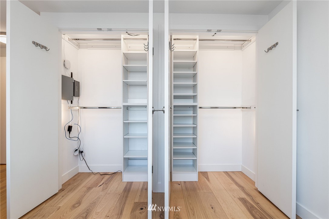 1420 Terry Avenue, Unit 2602 Seattle, WA 98101 - Photo 23 of 40 a view of walk in closet with empty racks