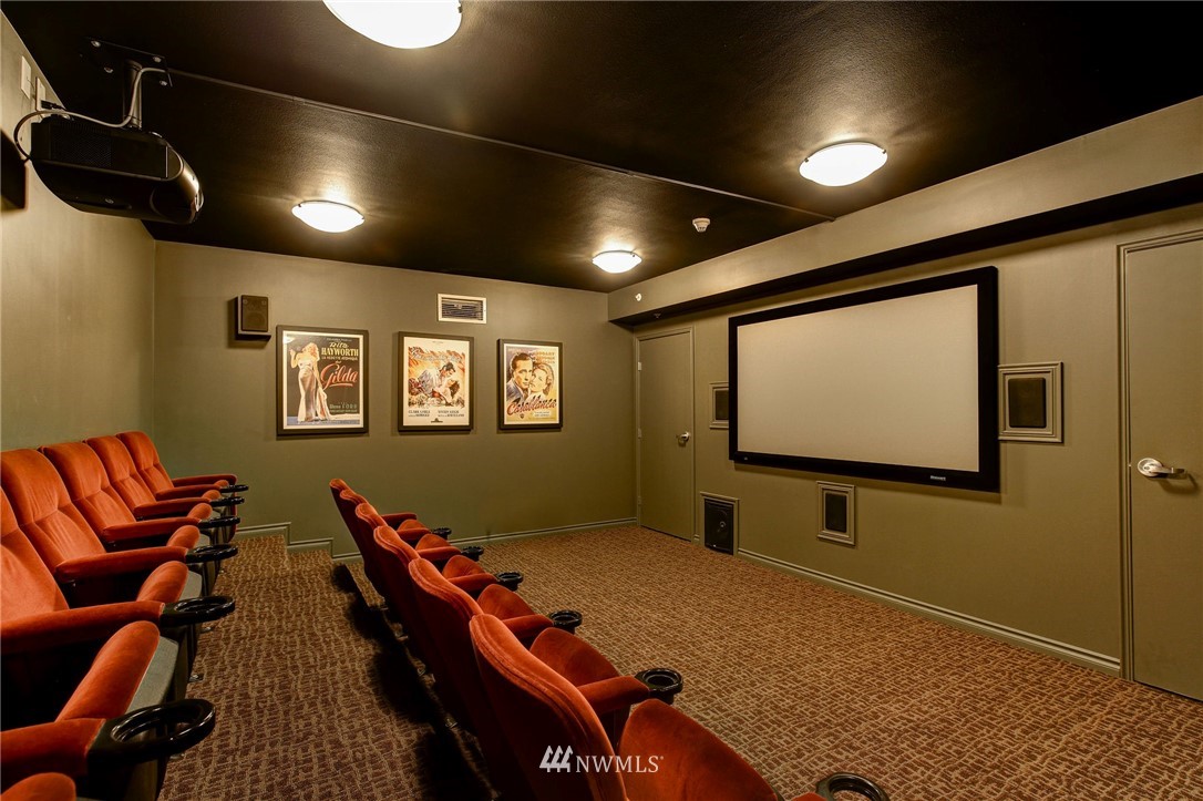 1420 Terry Avenue, Unit 2602 Seattle, WA 98101 - Photo 39 of 40 a projector room with projector