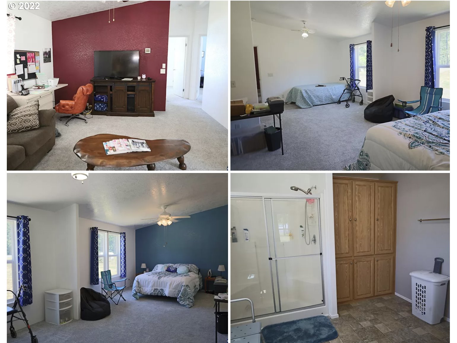 6515 Nonpareil Road Sutherlin, OR 97479 - Photo 7 of 14 a living room with furniture and a flat screen tv