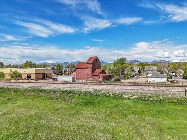 a view of a city with tall buildings