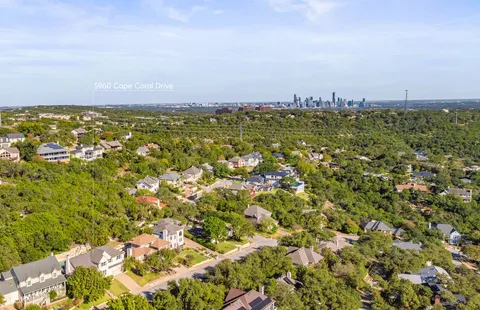 a view of city and ocean