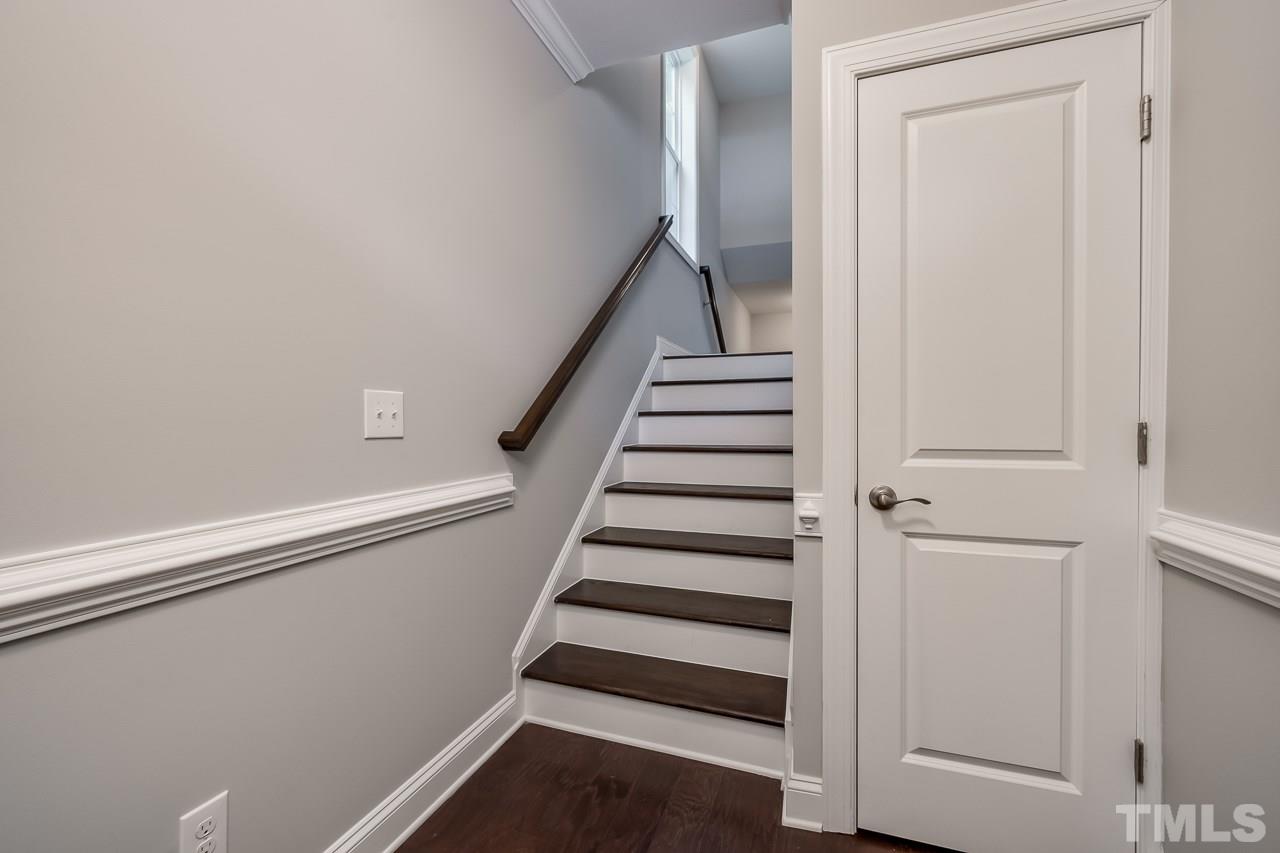 3608 Julia Lane Raleigh, NC 27609 - Photo 19 of 30 a view of entryway with wooden floor