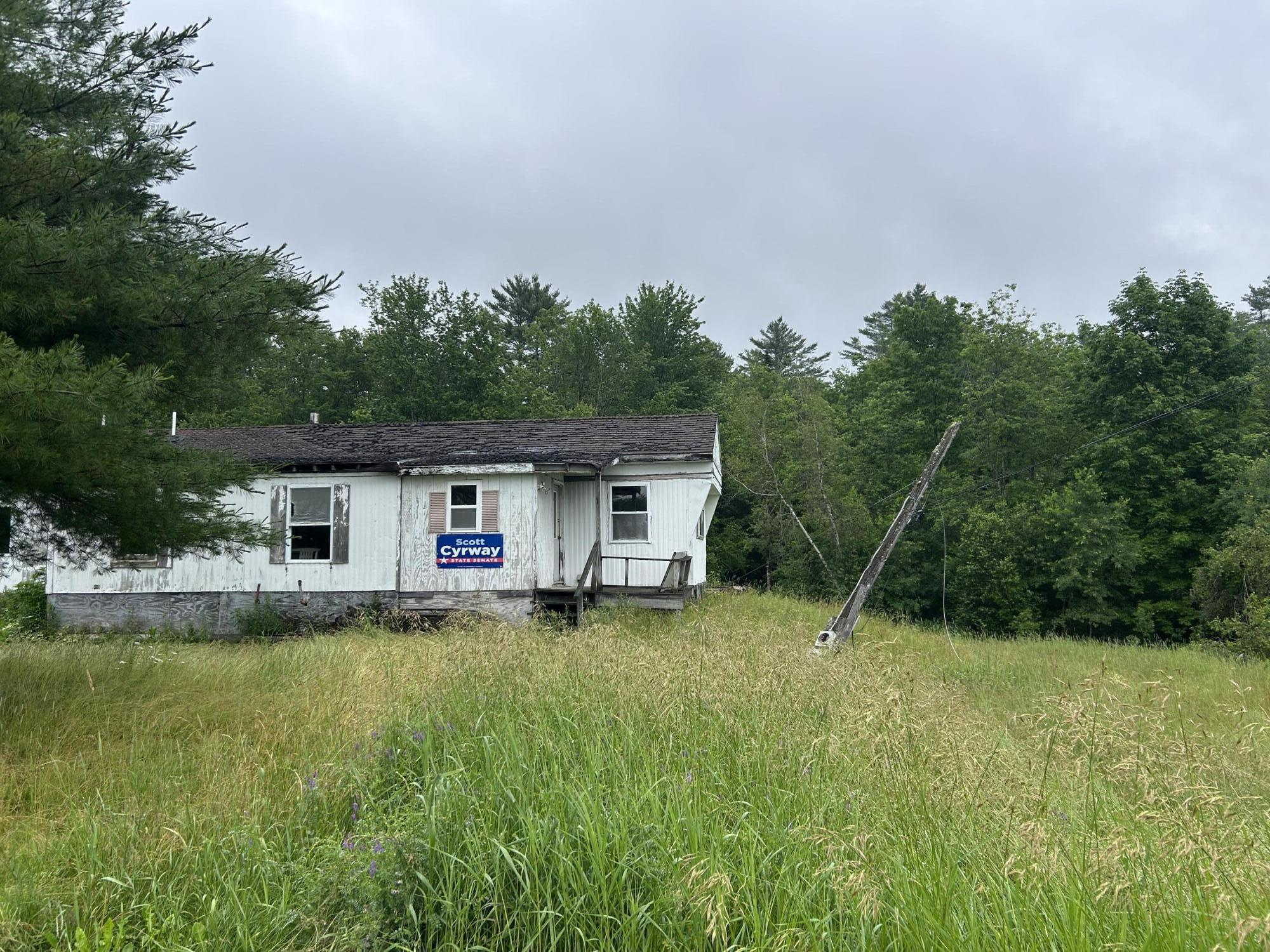 Lot 6 Horseback Road Clinton, ME 04927 - Photo 10 of 13 Front yard with Elec pole