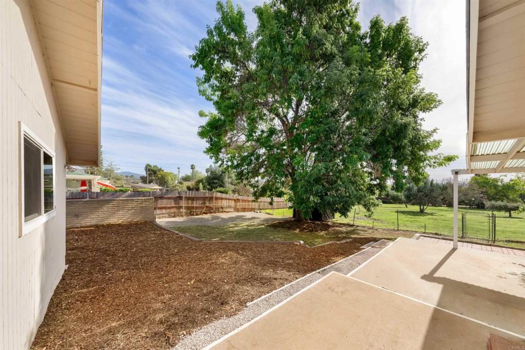 2073 Valley Rim Road El Cajon, CA 92019 - Photo 26 of 33 a view of a yard with an outdoor space