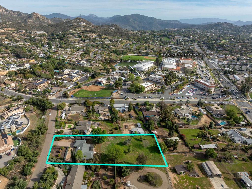 2073 Valley Rim Road El Cajon, CA 92019 - Photo 33 of 33 an aerial view of residential houses and outdoor space