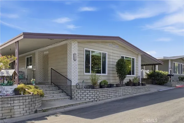 a front view of a house with porch