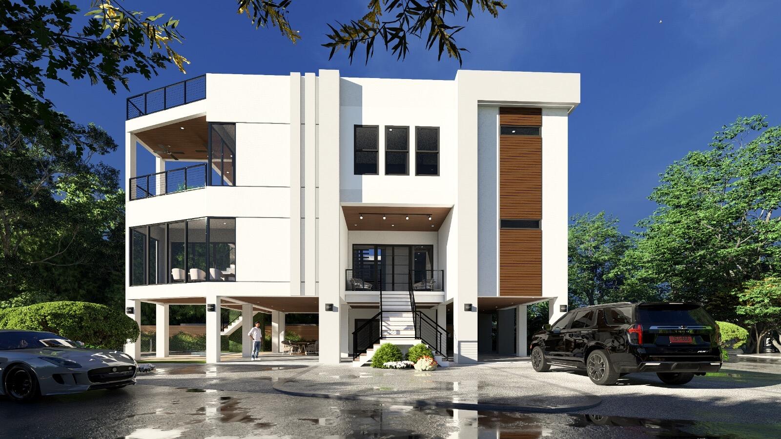 59733 Paradise Place Marathon, FL 33050 - Photo 1 of 6 a front view of a building with street