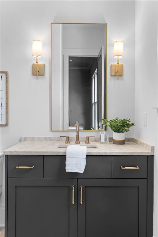 1140 Rosedale Drive Northeast Atlanta, GA 30306 - Photo 10 of 50 a bathroom with a sink and a mirror
