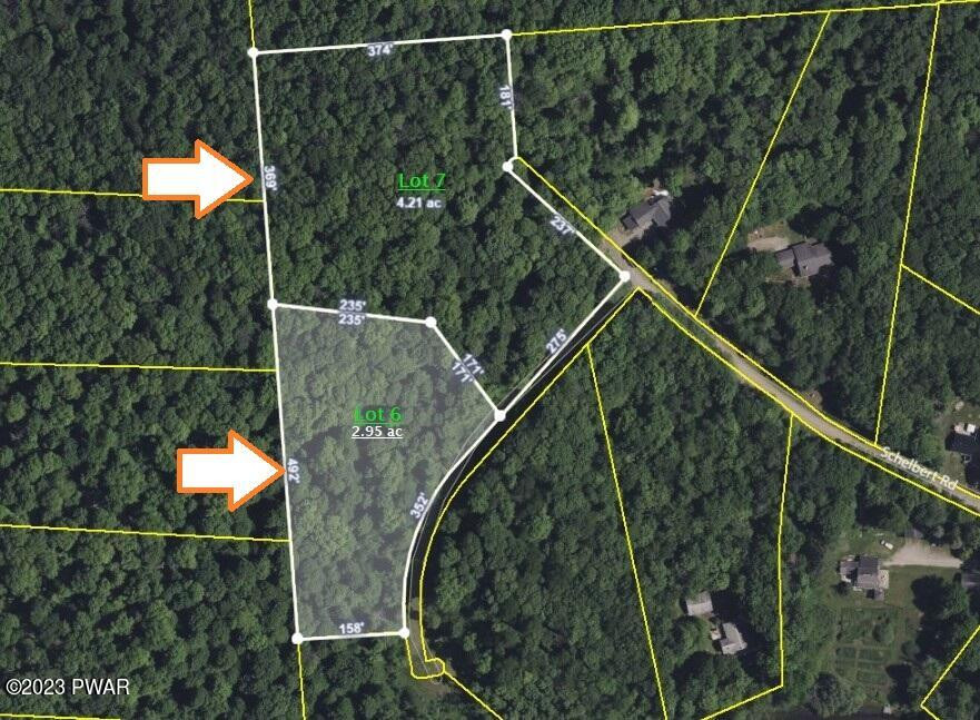 6-7 Secluded Lk Road Newfoundland, PA 18445 - Photo 2 of 15 Aerial 1 (2 parcels)