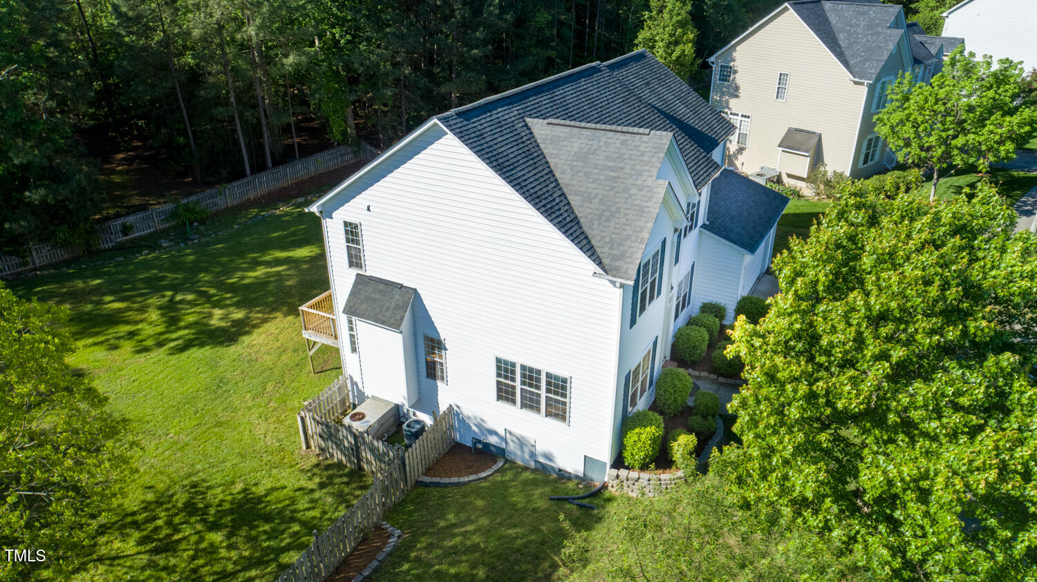 1909 Redding Lane Durham, NC 27712 - Photo 41 of 49 a view of backyard of house and garden
