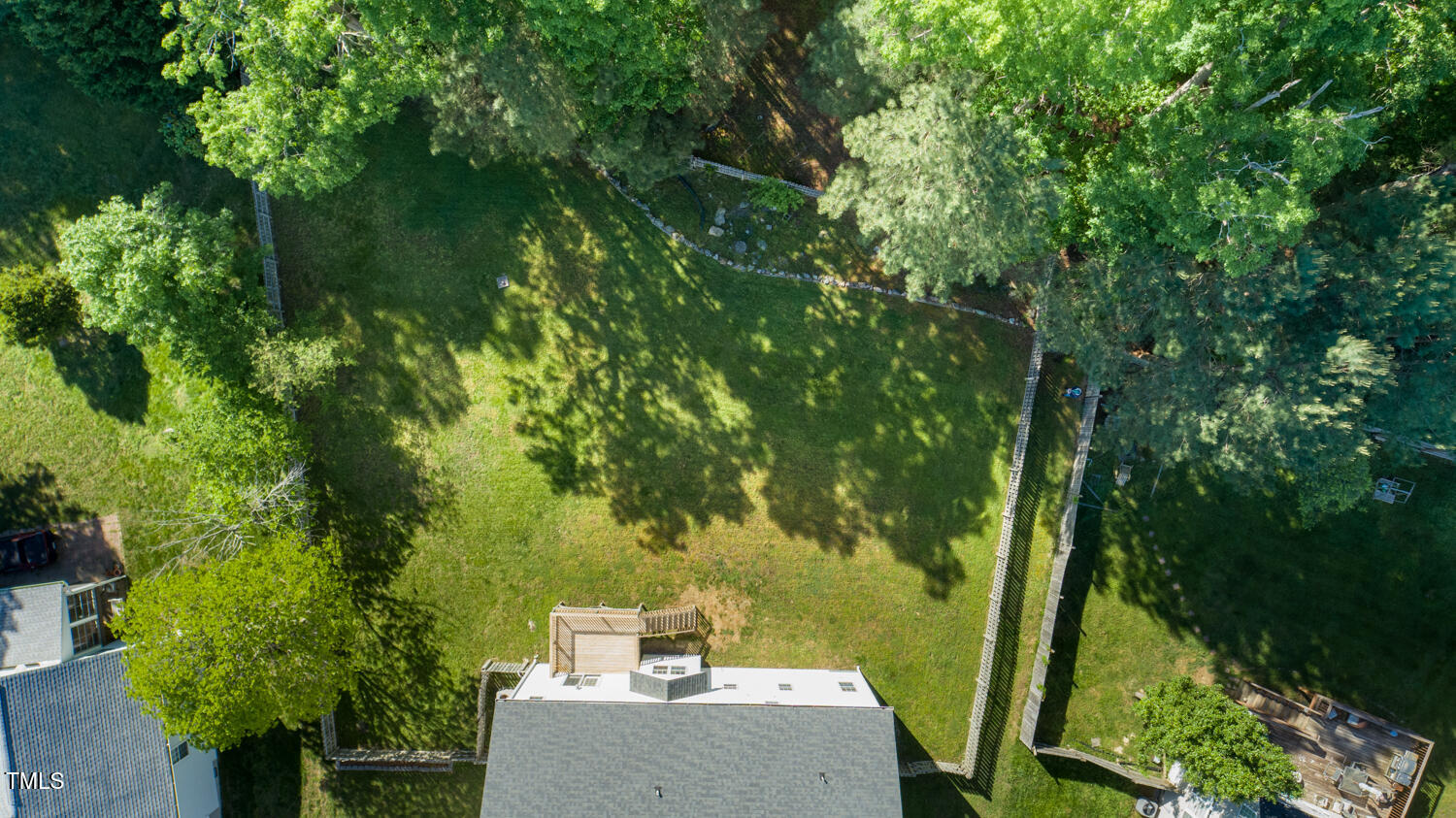 1909 Redding Lane Durham, NC 27712 - Photo 48 of 49 a view of a yard from a balcony
