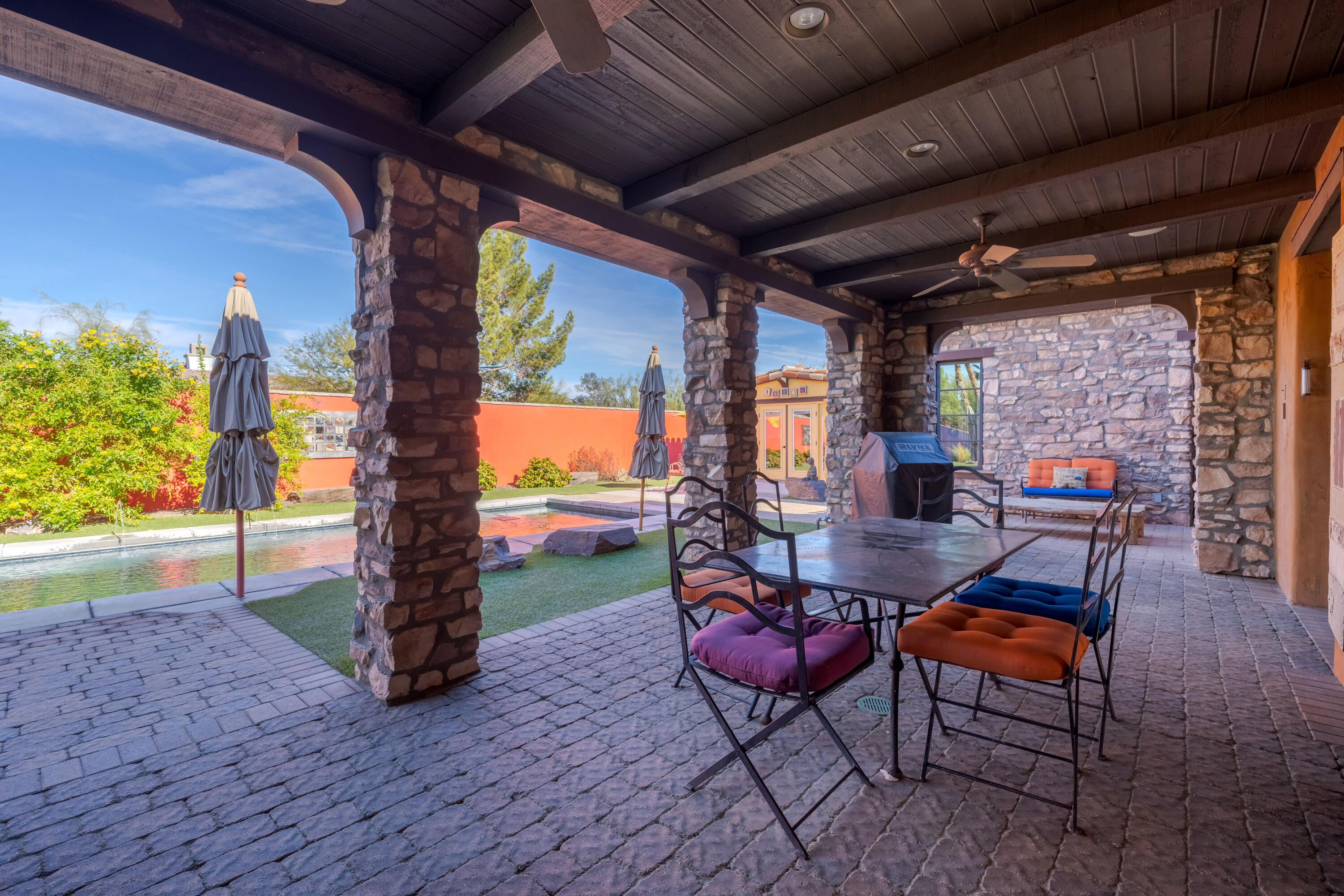 37 Cassis Circle Rancho Mirage, CA 92270 - Photo 42 of 56 a outdoor space with chairs