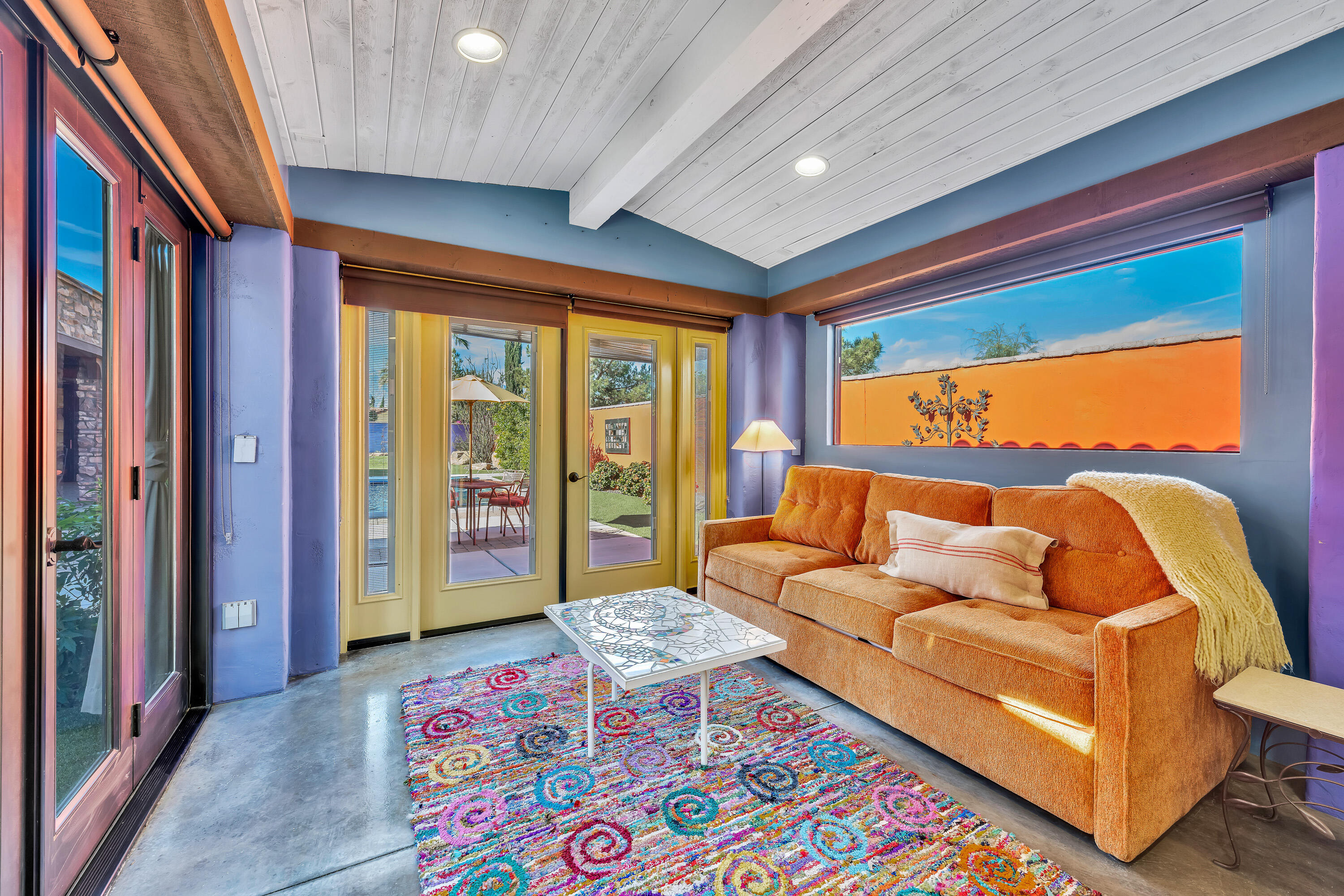 37 Cassis Circle Rancho Mirage, CA 92270 - Photo 46 of 56 a living room with furniture and a large window