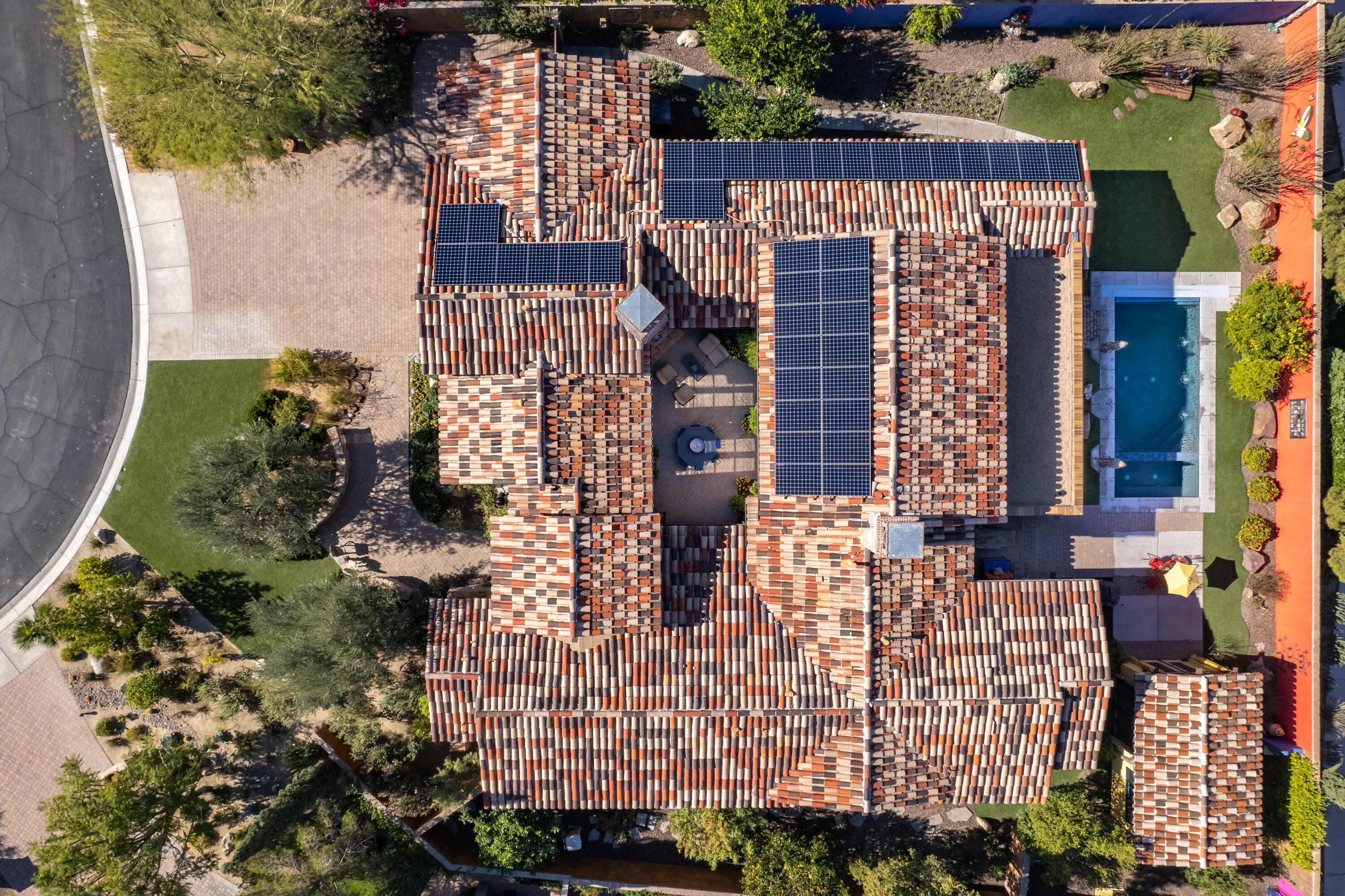 37 Cassis Circle Rancho Mirage, CA 92270 - Photo 54 of 56 an aerial view of balcony and patio