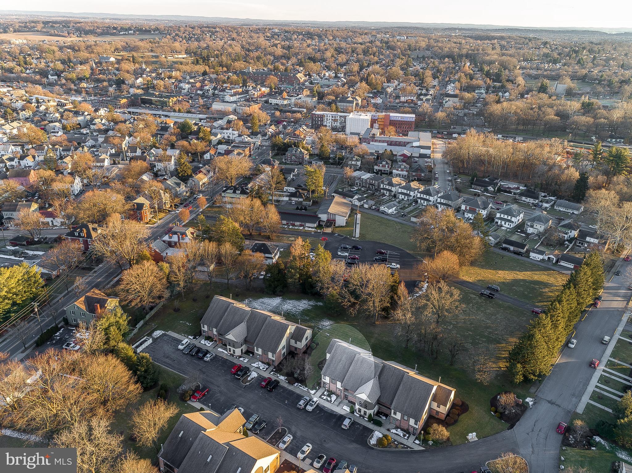 15 Amberly Way Lititz, PA 17543 - Photo 3 of 24 an aerial view of a city with lots of residential buildings