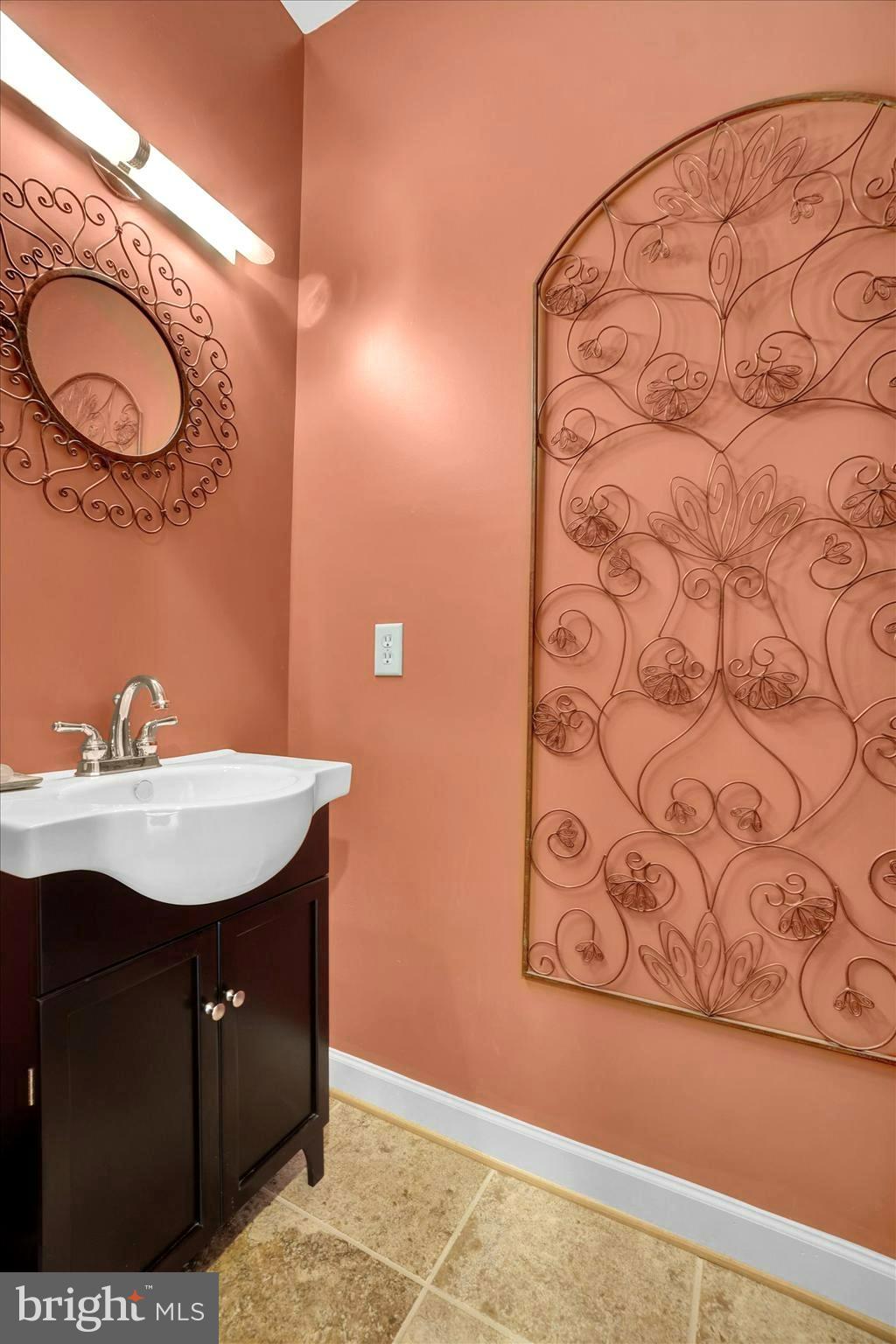 19440 Vernon Road White Hall, MD 21161 - Photo 37 of 60 And the stylish powder room .