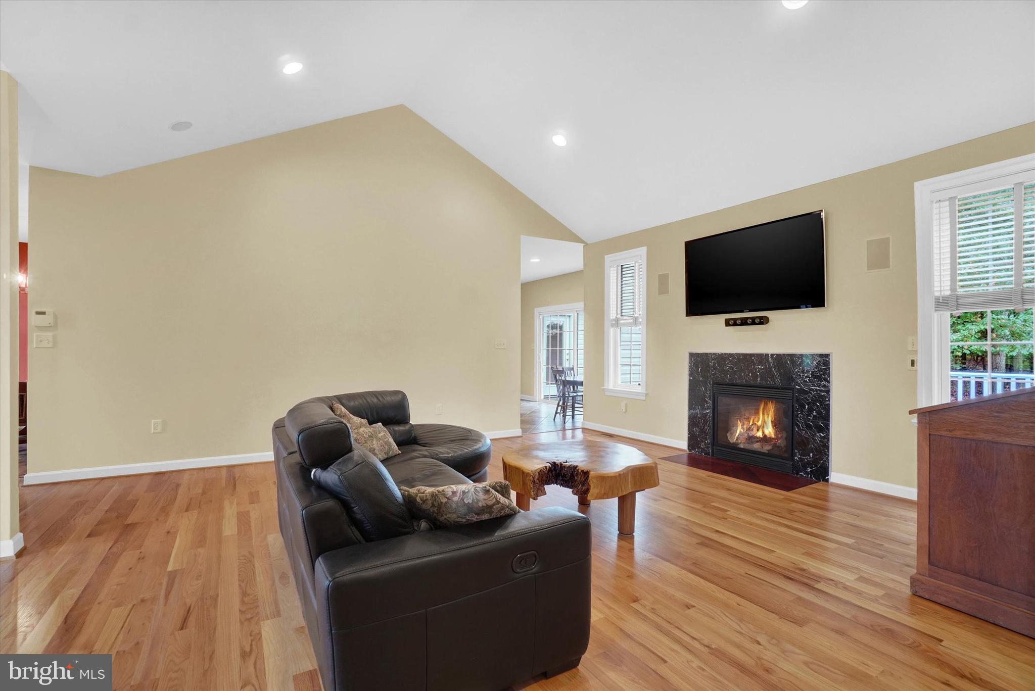 19440 Vernon Road White Hall, MD 21161 - Photo 6 of 60 With cathedral ceilings and a cozy gas fireplace.