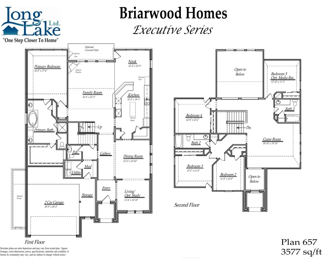 3109 North Spring Drive Spring, TX 77373 - Photo 47 of 50 Plan 657 offers 5 bedrooms, 3 full baths, 1 half bath, and over 3,500 sqft of living space.