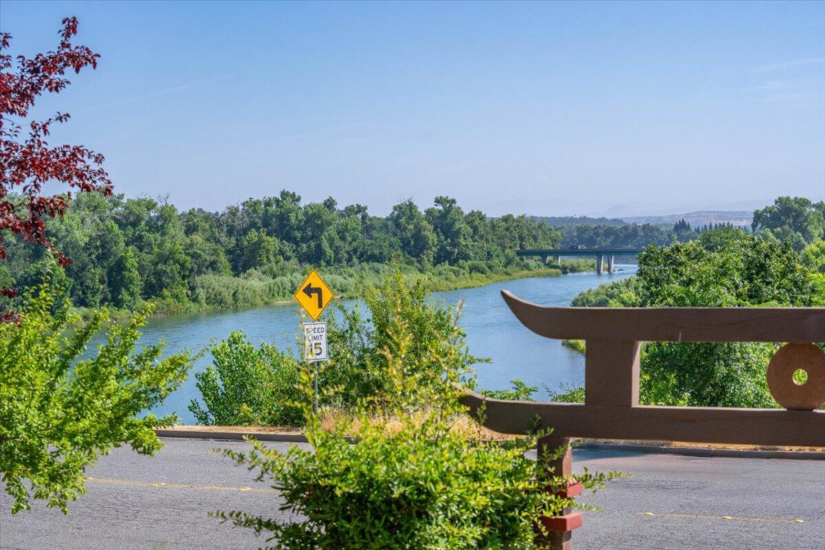 931 Rio Street Red Bluff, CA 96080 - Photo 9 of 54 an aerial view of a house with a yard and a garden