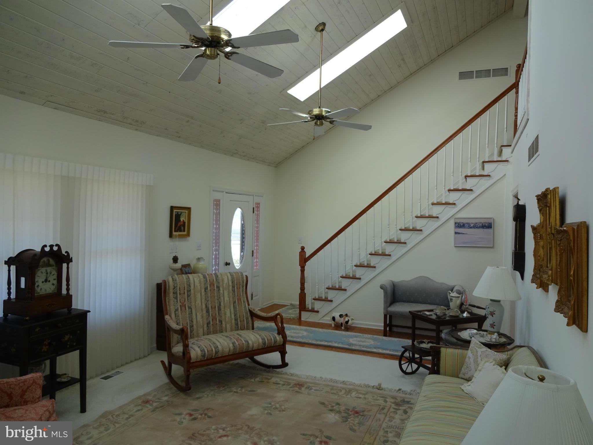 Living Room w/skylights