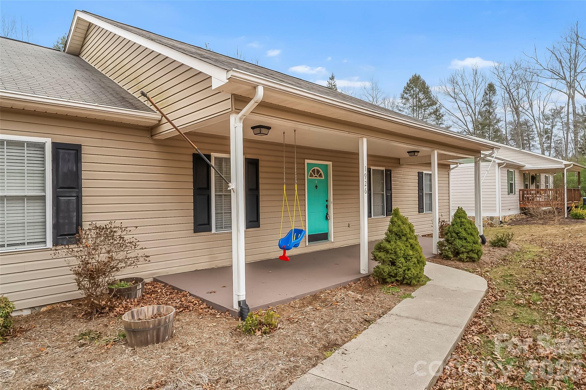 1926 Timber Trace Morganton, NC 28655 - Photo 3 of 36 front view of a house with a patio