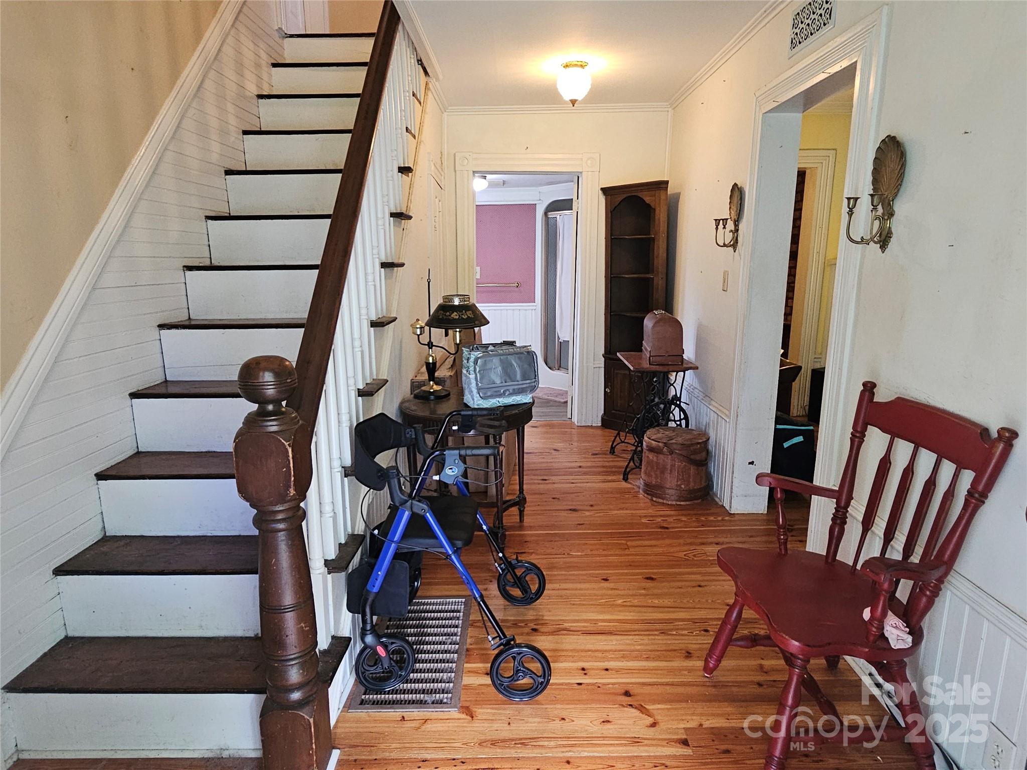 368 Settlemyre Road Morganton, NC 28655 - Photo 12 of 47 a view of entryway with wooden floor