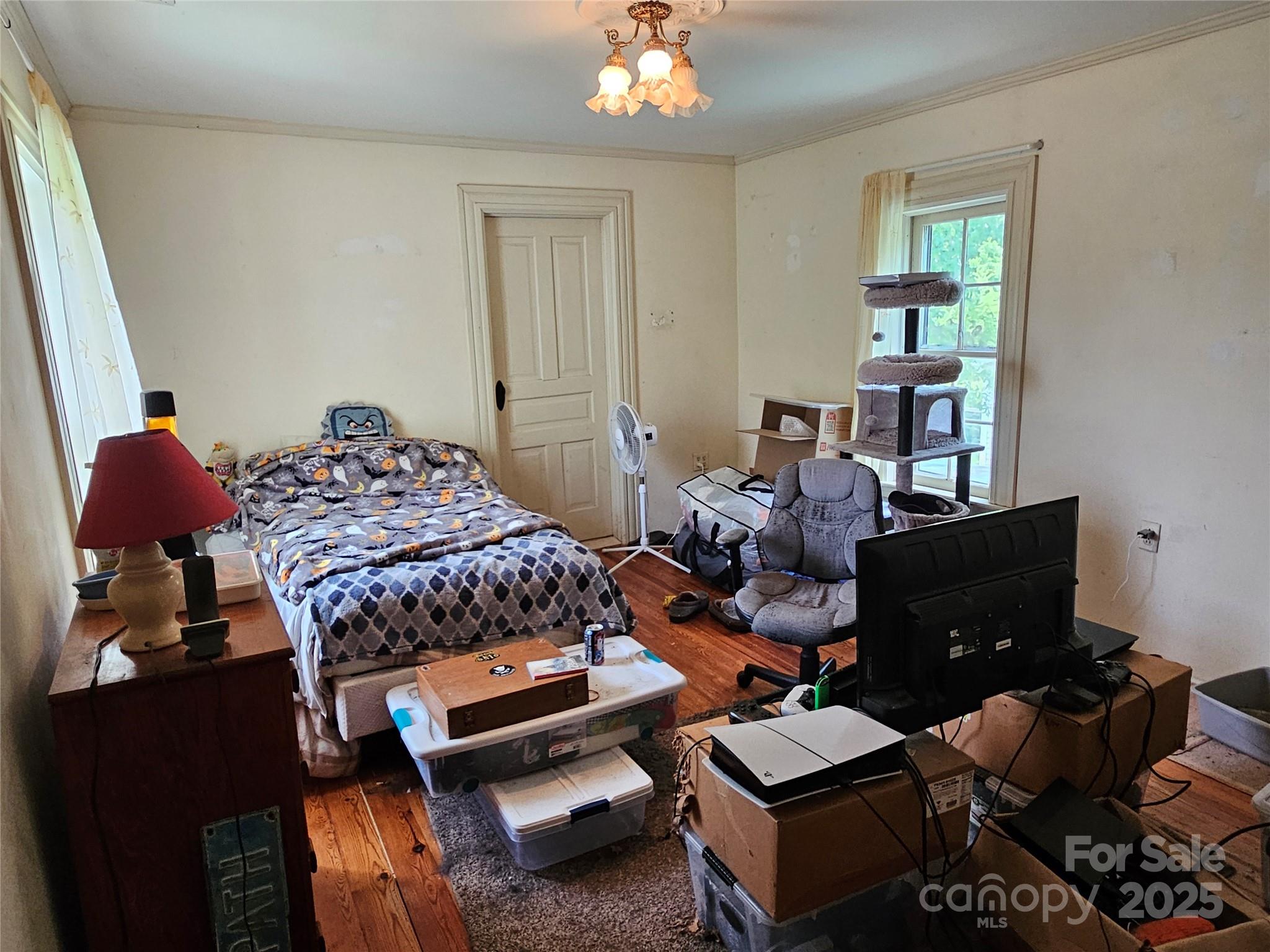 368 Settlemyre Road Morganton, NC 28655 - Photo 33 of 47 a bedroom with bed and a window